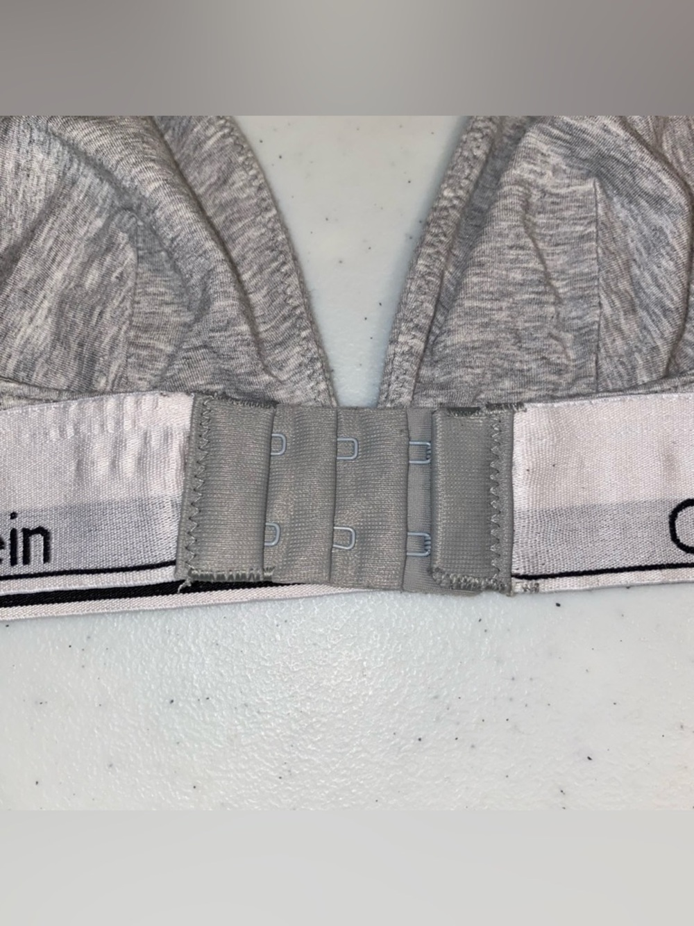 Calvin Klein Heather Gray Bralette - Picture 8 of 9